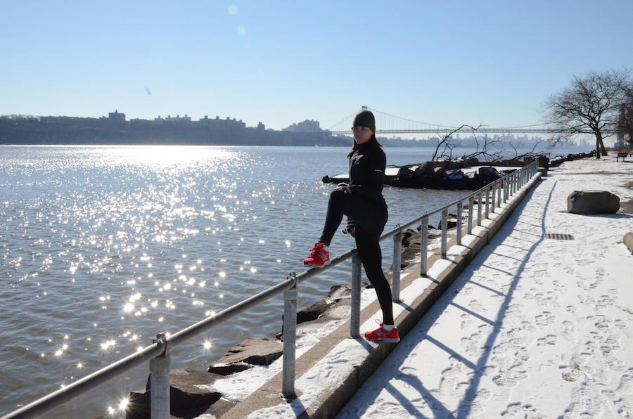 Nike Red Running Shoes - Hudson River GWB