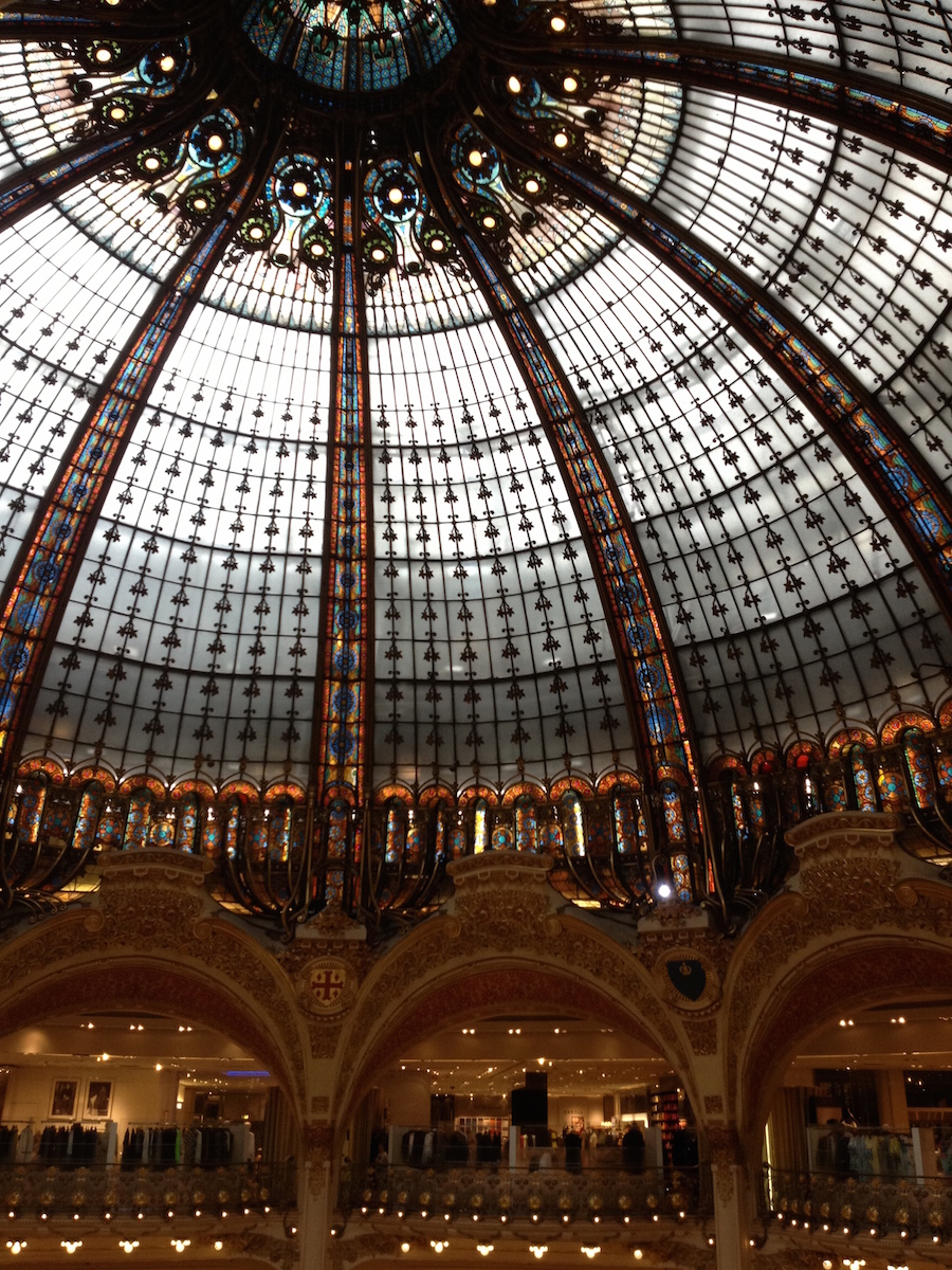 Gallery Lafayette Ceiling - Paris