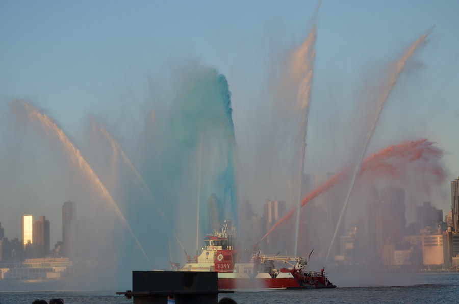 FDNY Red White Blue Water July 4th