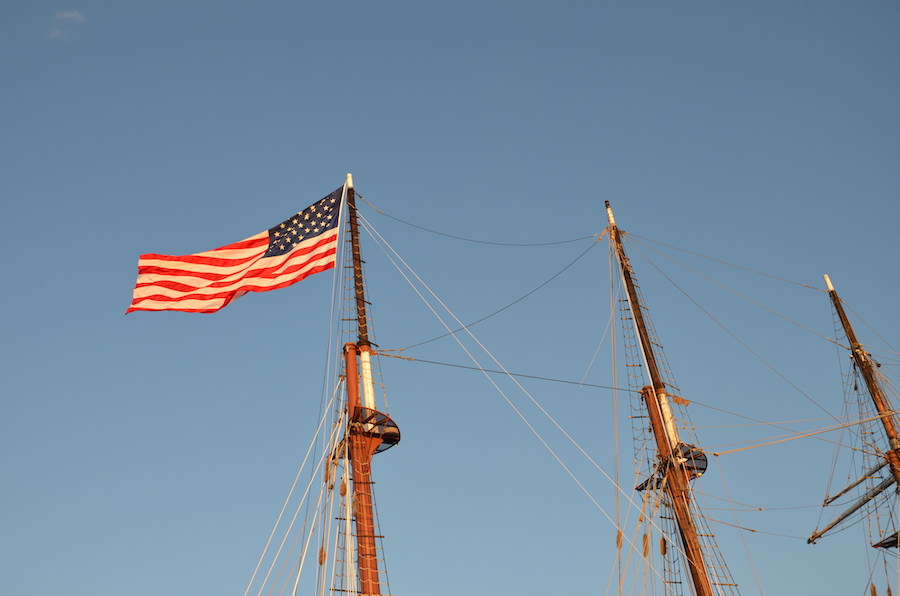 Mystic Sailboat Flag 2