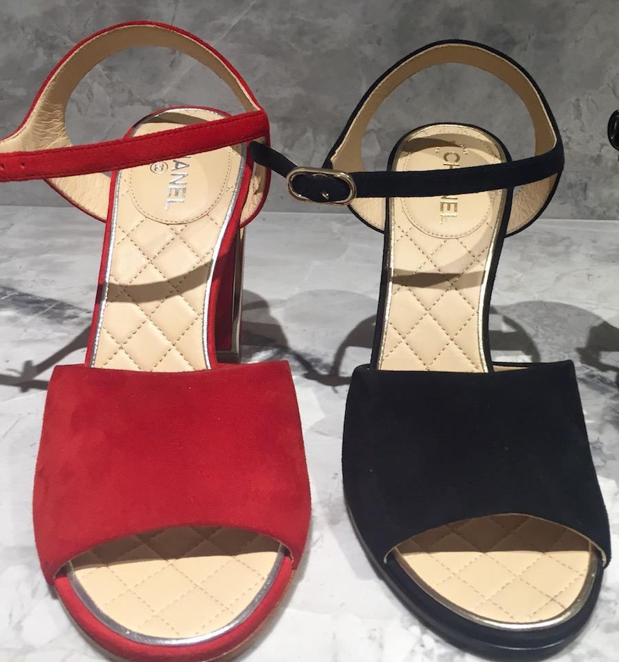 hanel Suede Sandals at Barneys Chelsea 6-16