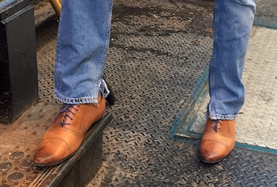 Ted Baker Oxfords - Greene Street Soho - Men with Sole - 1 June 2016